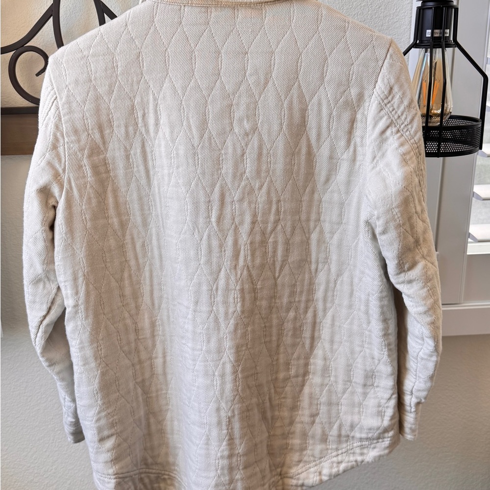 Universal Thread Beige Quilted Jacket - image 8